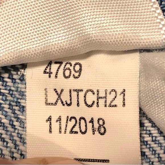 Aeropostale Distressed Overalls Light Wash Ankle Length Size XS - Picture 16 of 16